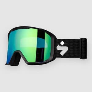 Sweet Protection Durden Rig Reflect Matte Black Goggle rig emerald