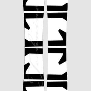 Technine The Nines Asym T9 Classic Snowboard white