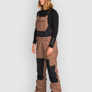 Volcom Ash Stretch Gore Bib Pants desert taupe