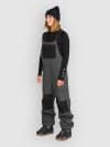 Volcom Creston 3D Stretch Bib Pants dark grey