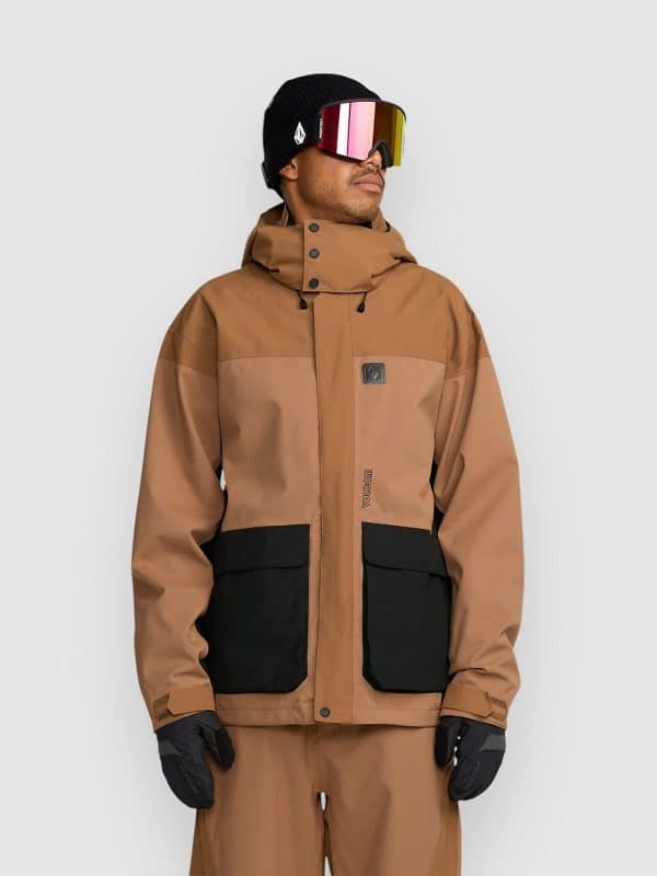 Volcom Kleveland Jacke terra brown