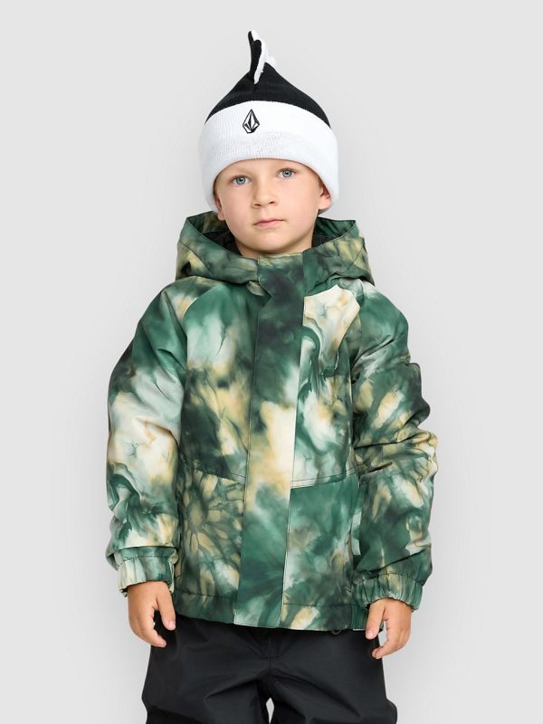 Volcom Little Flurry Ins Kids Jacke green