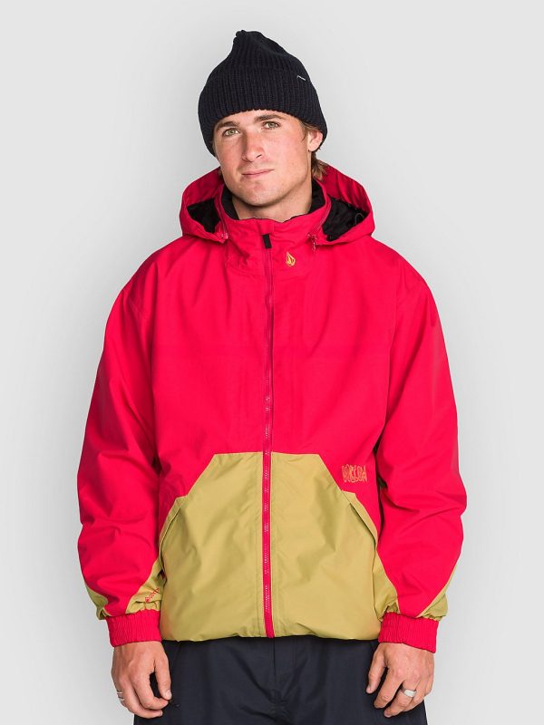 Volcom Longo Gore-Tex Jacke bright cherry