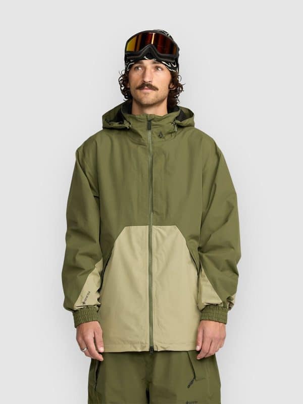 Volcom Longo Gore Tex Jacke dark olive