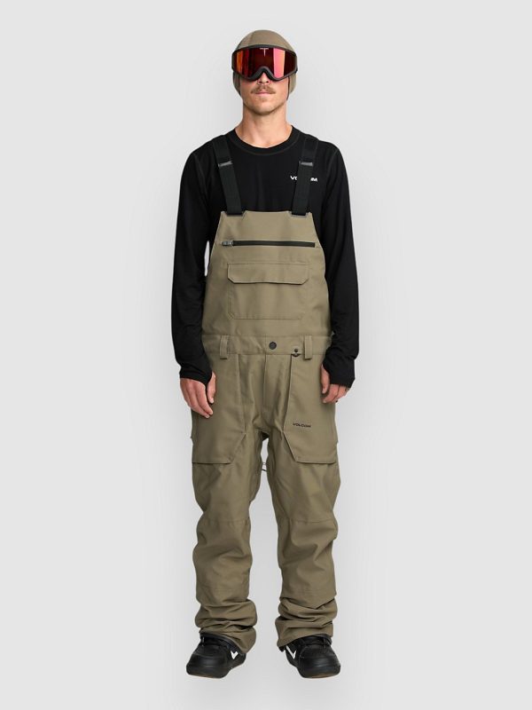 Volcom Roan Bib Pants military
