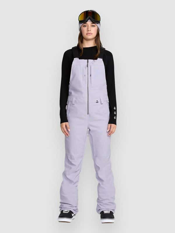 Volcom Swift Overall Bib Pants lavender aura