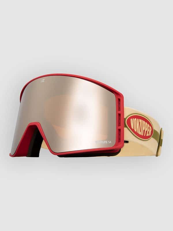 VonZipper Mach Vfs Blister Maroon Goggle wildlife bronze
