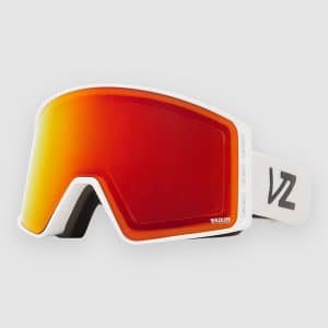 VonZipper Mach Vfs White Goggle fire chrome