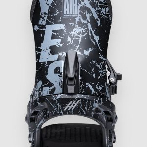 YES Airmaster 2027 Snowboard-Bindung splatter grey