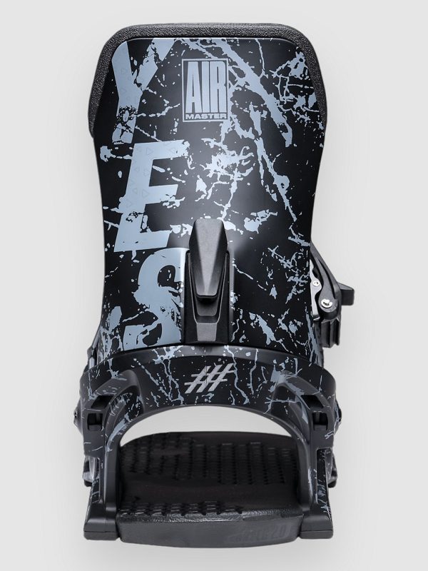 YES Airmaster 2027 Snowboard-Bindung splatter grey