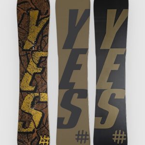 YES All-In 2025 Snowboard white