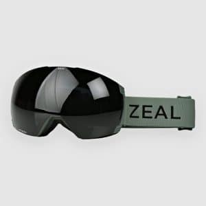 Zeal Optics Cloudfall XL Spruce Goggle dark grey w / skyblue mirro
