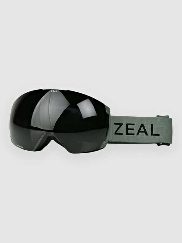 Zeal Optics Cloudfall XL Spruce Goggle dark grey w / skyblue mirro