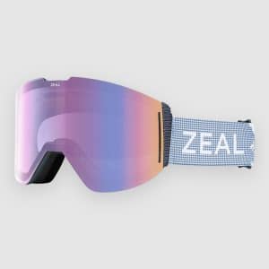 Zeal Optics Lookout Houndstooth Goggle sakura w / sky blue mirror