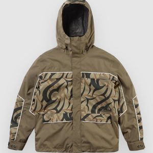 thirtytwo Corduroy Jacke brown / camo