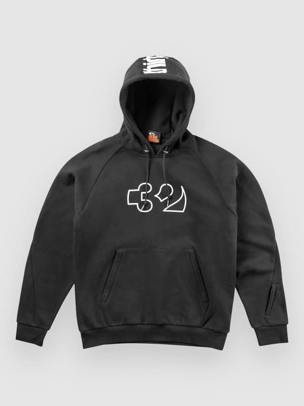 thirtytwo Team Tech Fleecejacke black