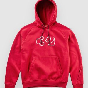 thirtytwo Team Tech Fleecejacke brick