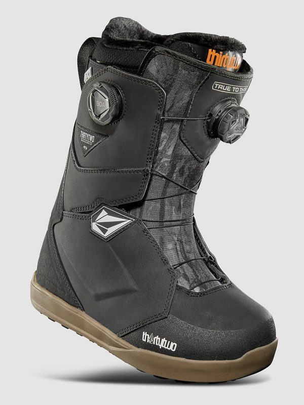 thirtytwo X Volcom Lashed Double BOA Snowboard-Boots black / grey / gum