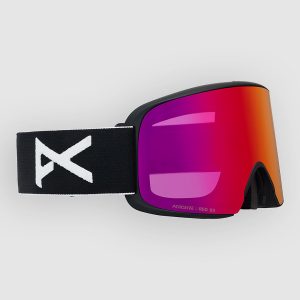 Anon M6 Black Goggle prcv sun red