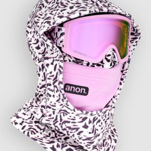 Anon MFI Helmet Kids Hood leopard pink