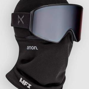 Anon Mfi Wool Hlbrk Sturmmaske black