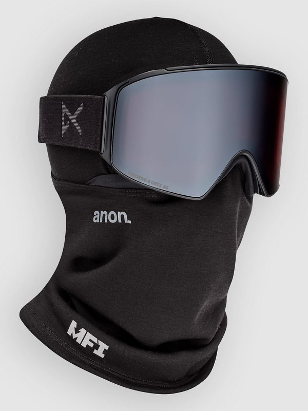 Anon Mfi Wool Hlbrk Sturmmaske black