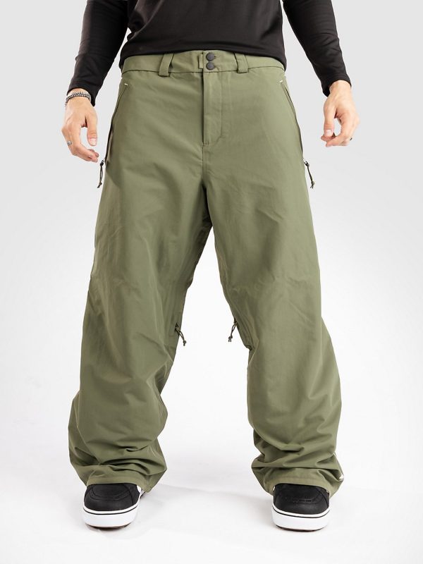 Burton 50/50 90's Bio Hose stale green