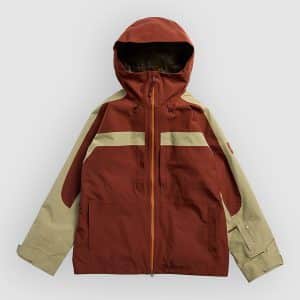 Burton Ag Gore Flyrail Jacke rustissues / beigeagnt
