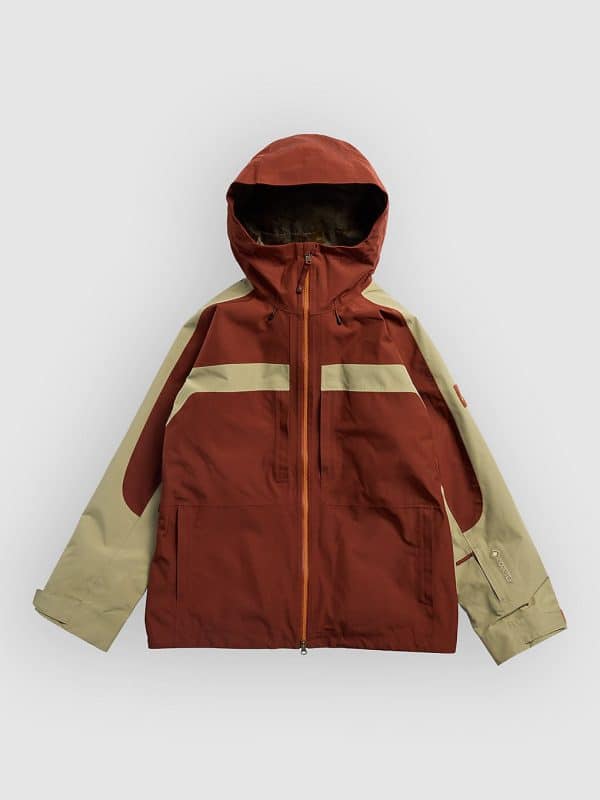 Burton Ag Gore Flyrail Jacke rustissues / beigeagnt