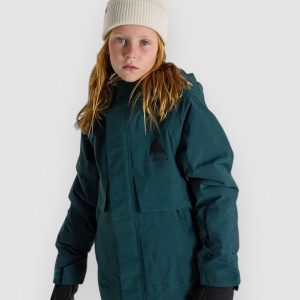 Burton Ascutney Kids Jacke deep emerald