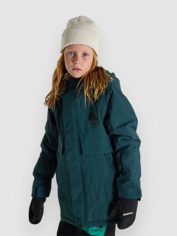 Burton Ascutney Kids Jacke deep emerald