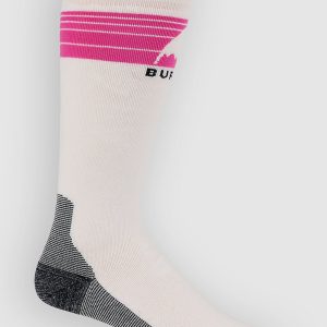 Burton Emblem Midweight Funktionssocken shockwave pink