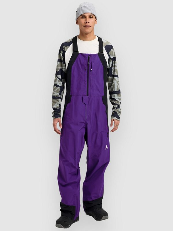 Burton Gore-Tex Reserve 2L Bib Pants prism violet / true black