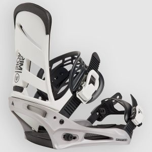 Burton Mission 2027 Snowboard-Bindung white / silver