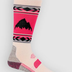 Burton Performance Lwt 2Pk Funktionssocken sockwave pink