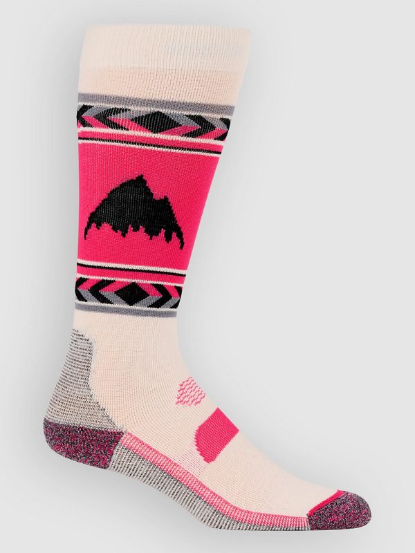 Burton Performance Lwt 2Pk Funktionssocken sockwave pink