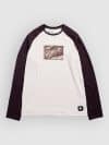 Burton Roadie Tech Crew Funktionsshirt stowht / behugb