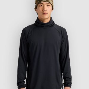 Burton Synthetic Midweight Long Neck Funktionsshirt true black