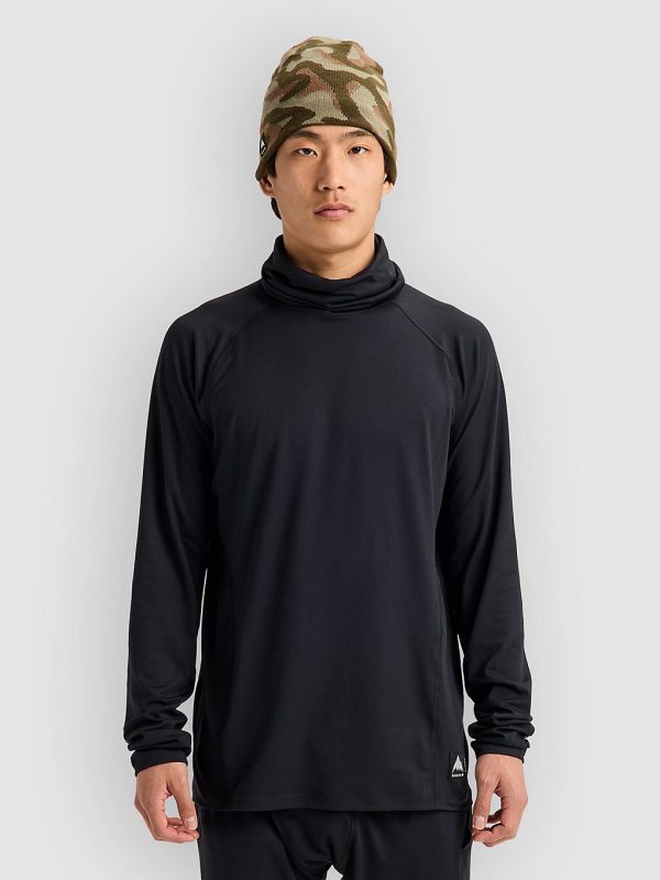 Burton Synthetic Midweight Long Neck Funktionsshirt true black