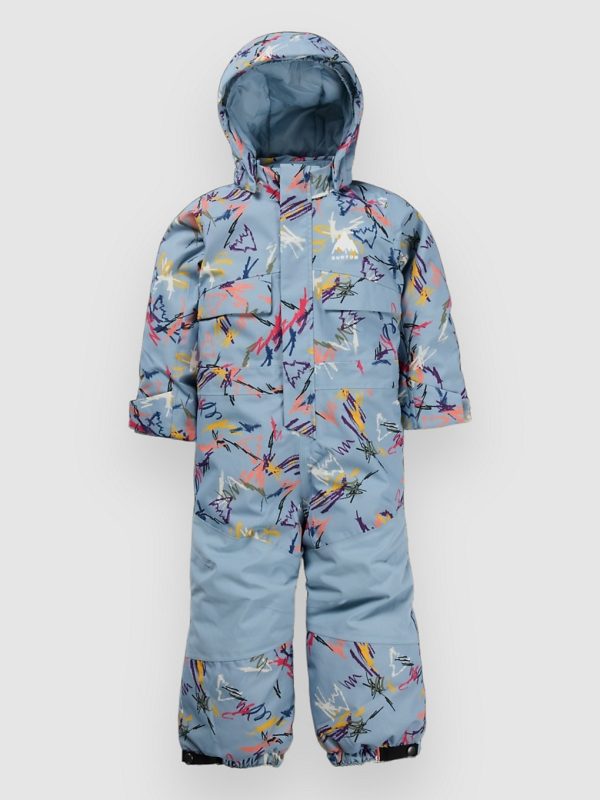 Burton Td One Piece Kids Overall scribble