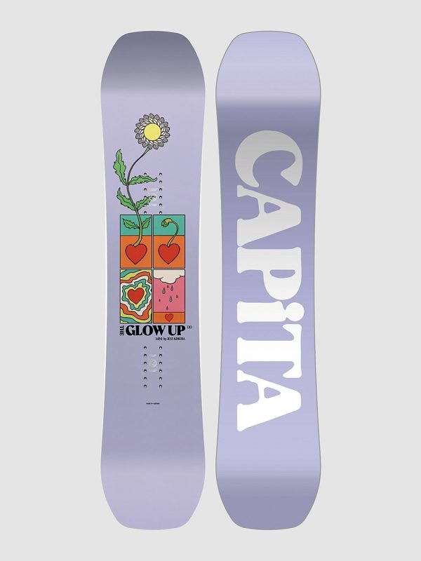 CAPiTA The Glow Up Mini By Jess Kimura 2027 Kids Snowboard multi