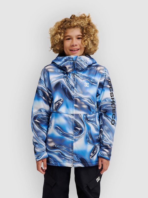 DC Basis 10K Kids Jacke liquid chrome