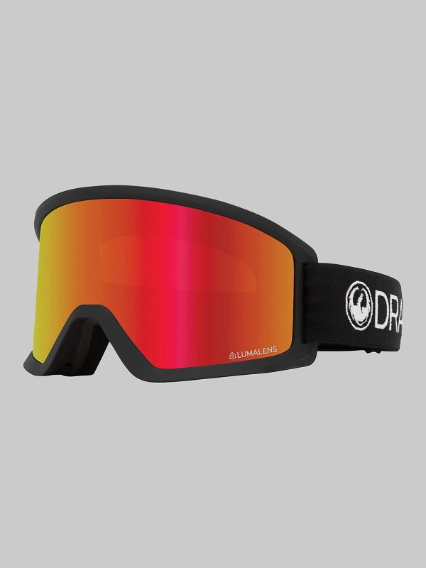 Dragon DX3 OTG Base Ion N Black Goggle ll red ion