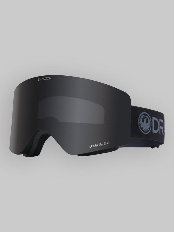 Dragon R1 OTG Base Blackout Goggle ll dark smoke