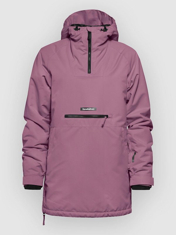 Horsefeathers Fiora Anorak dusky orchid