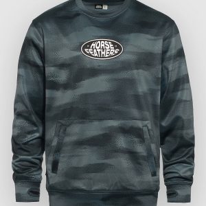Horsefeathers Morten Fleece Pullover pixel camo