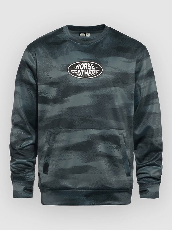 Horsefeathers Morten Fleece Pullover pixel camo