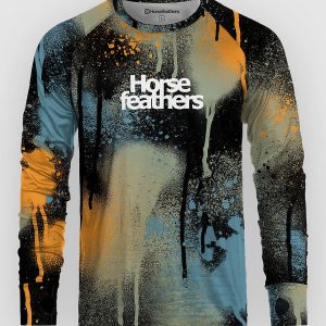 Horsefeathers Riley Funktionsshirt yellow spray