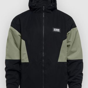 Horsefeathers Trent Jacke black / tea