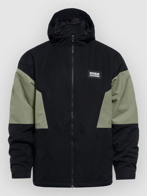 Horsefeathers Trent Jacke black / tea